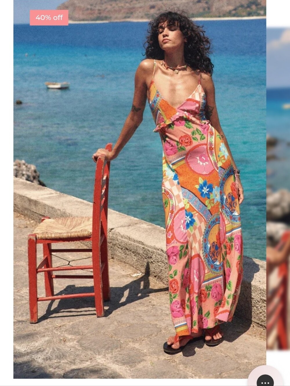 SPELL Aphrodite Bias Maxi Dress